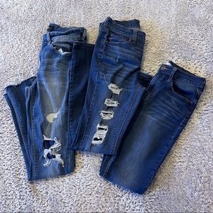 BUNDLE 3 Pair Jeans - Mudd and Indigo Rein